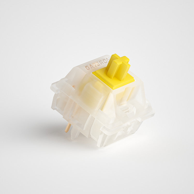 Gateron KS-3X1 Pro Yellow Switch (Linear - PCB Mount)