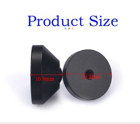 Anodized CNC Aluminum Feet for Mechanical Keyboard