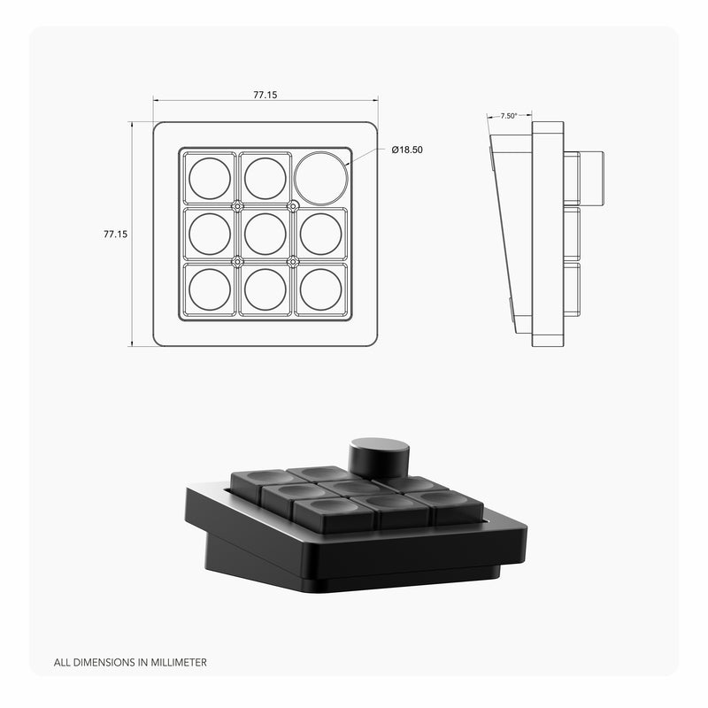 [Pre-Order] BNK8 Macropad