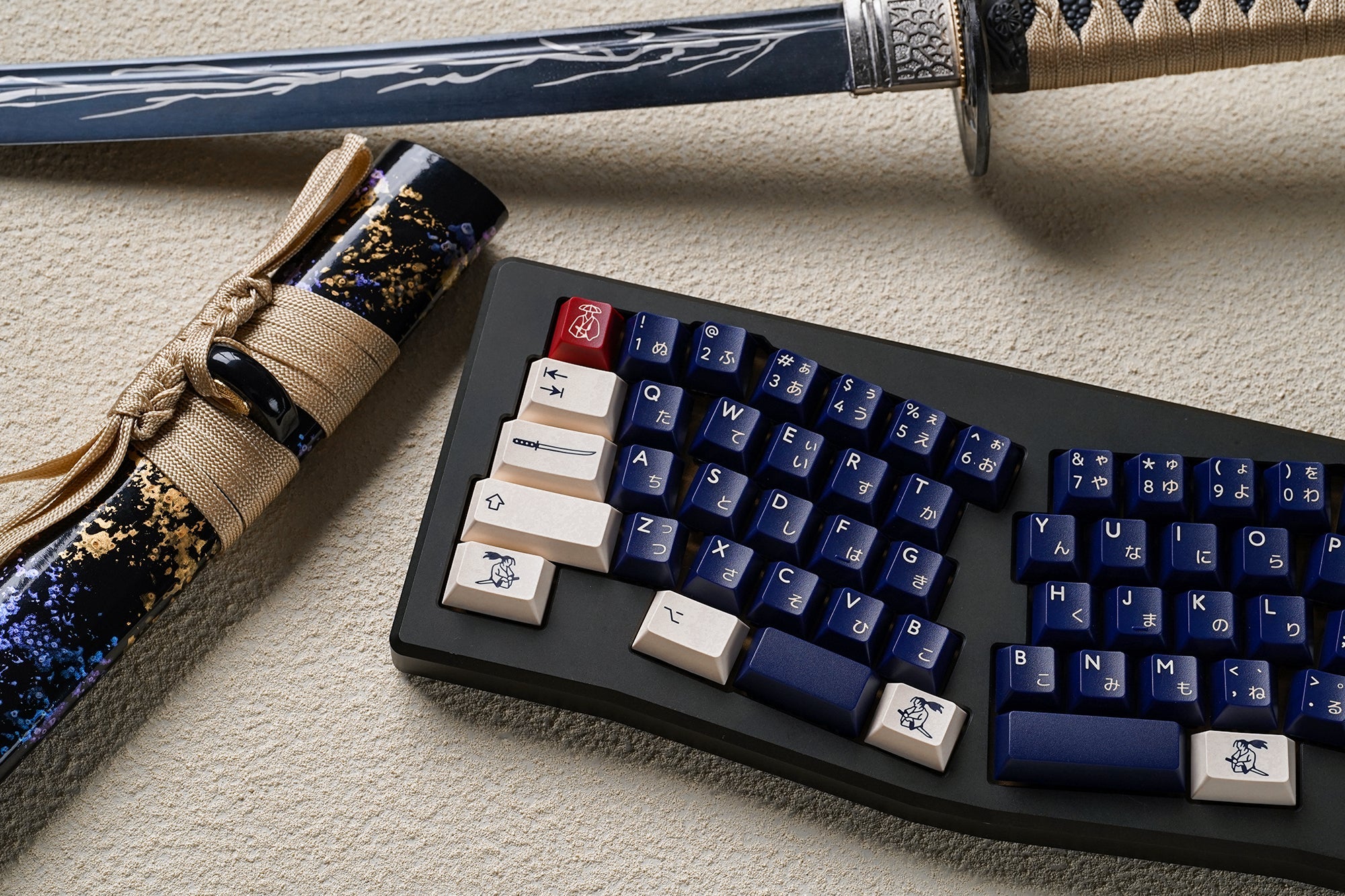 【超美品】PBTfans Ronin BASE+40s 【キーキャップ】 超美品】PBTfans Ronin 「BASE」「40s」セット【キーキャップ