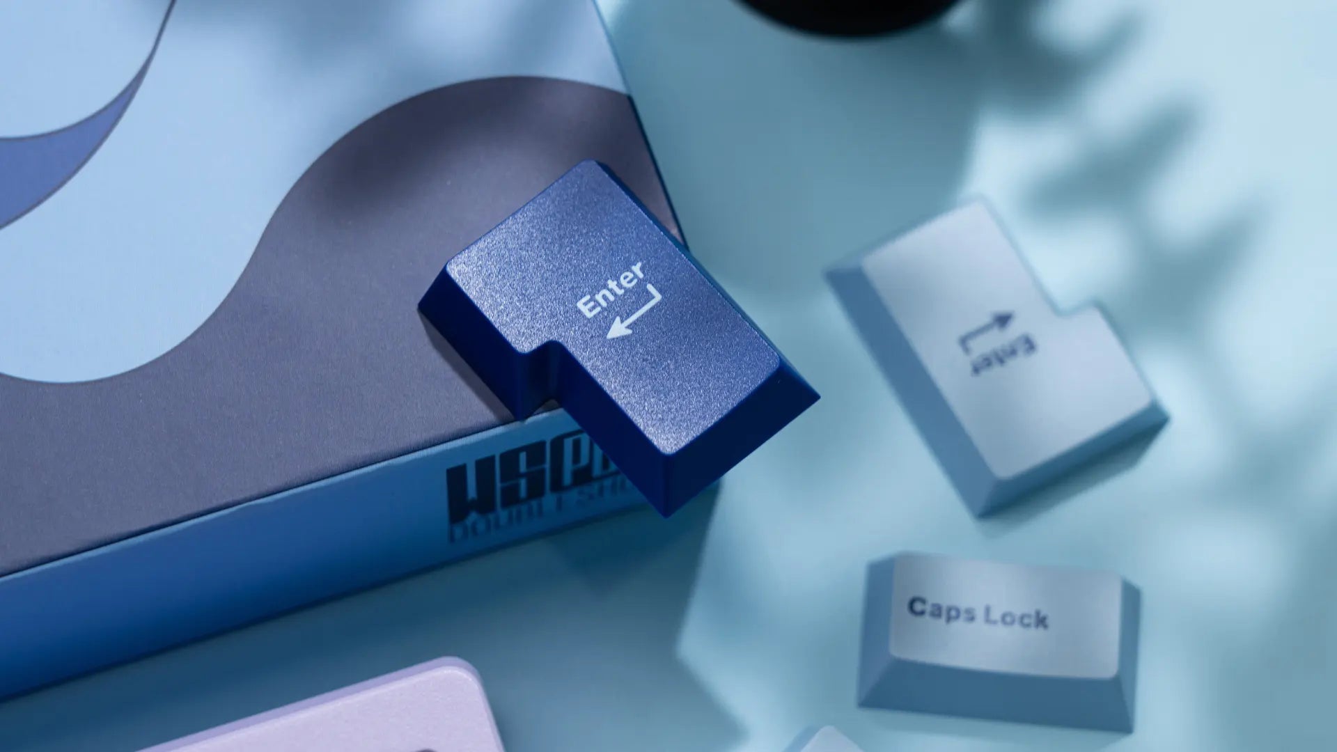 WS Blue Oasis Keycaps