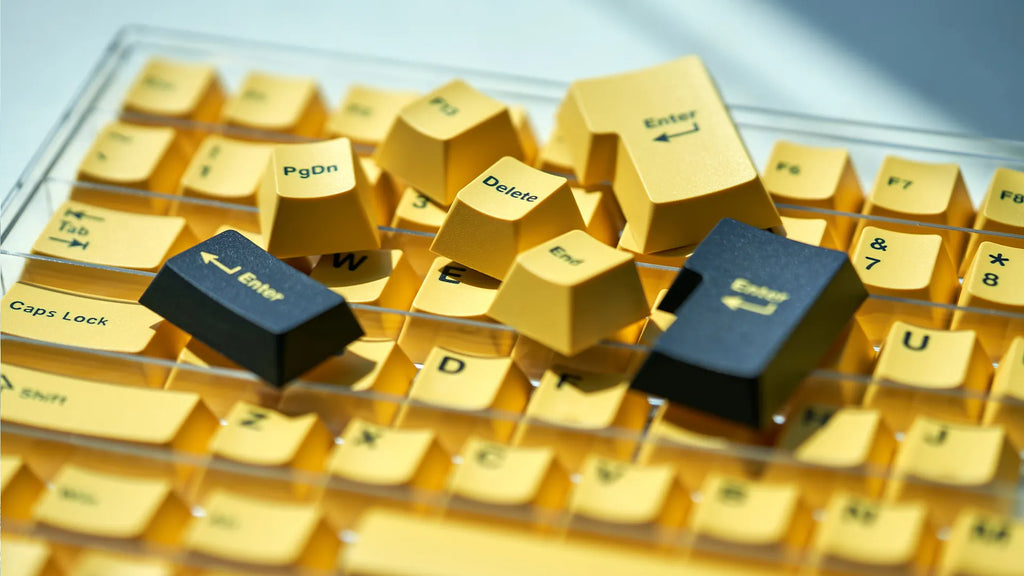 [Extra] WS Basic Yellow Keycaps
