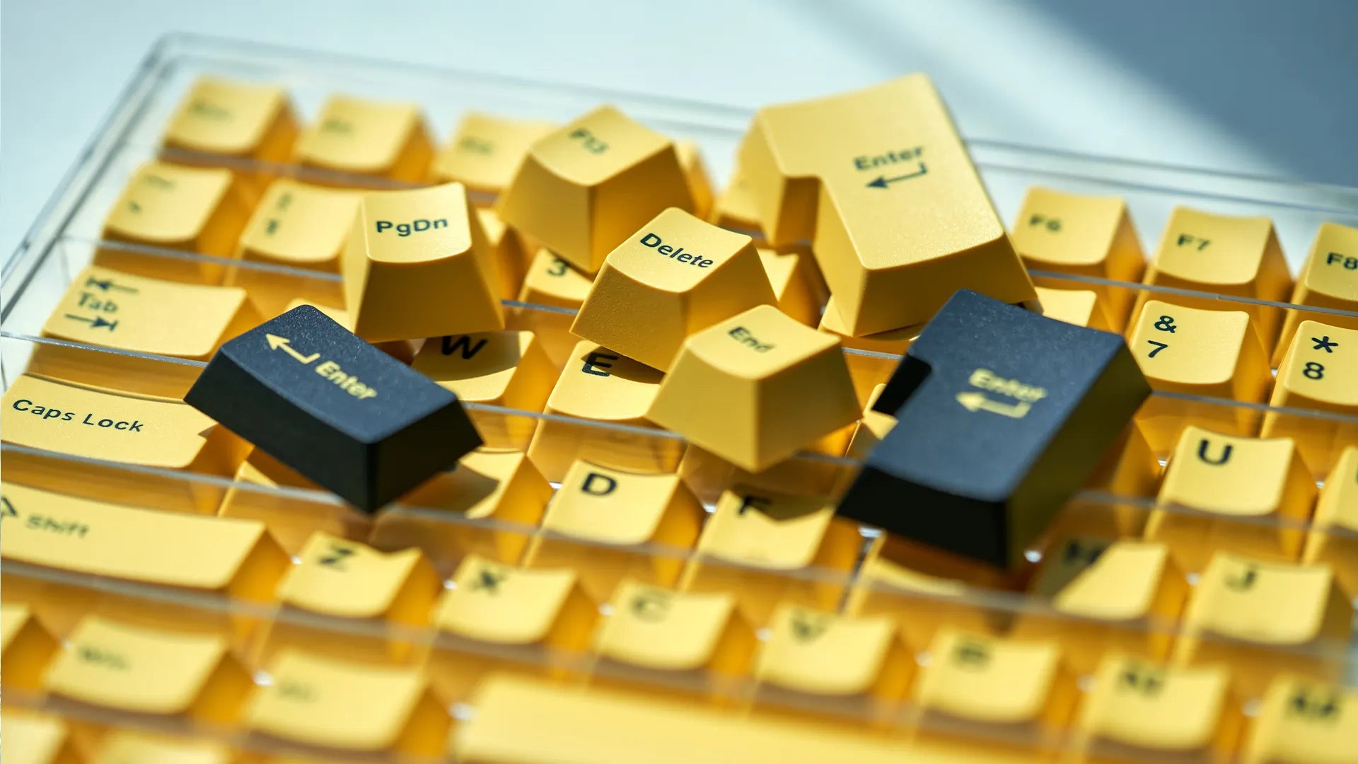 [Extra] WS Basic Yellow Keycaps