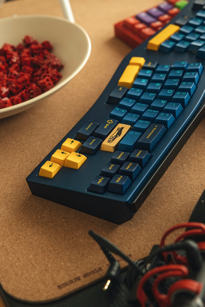 [Group Buy] Fox Lab Sand Glass Ergo 70% Keyboard Kit