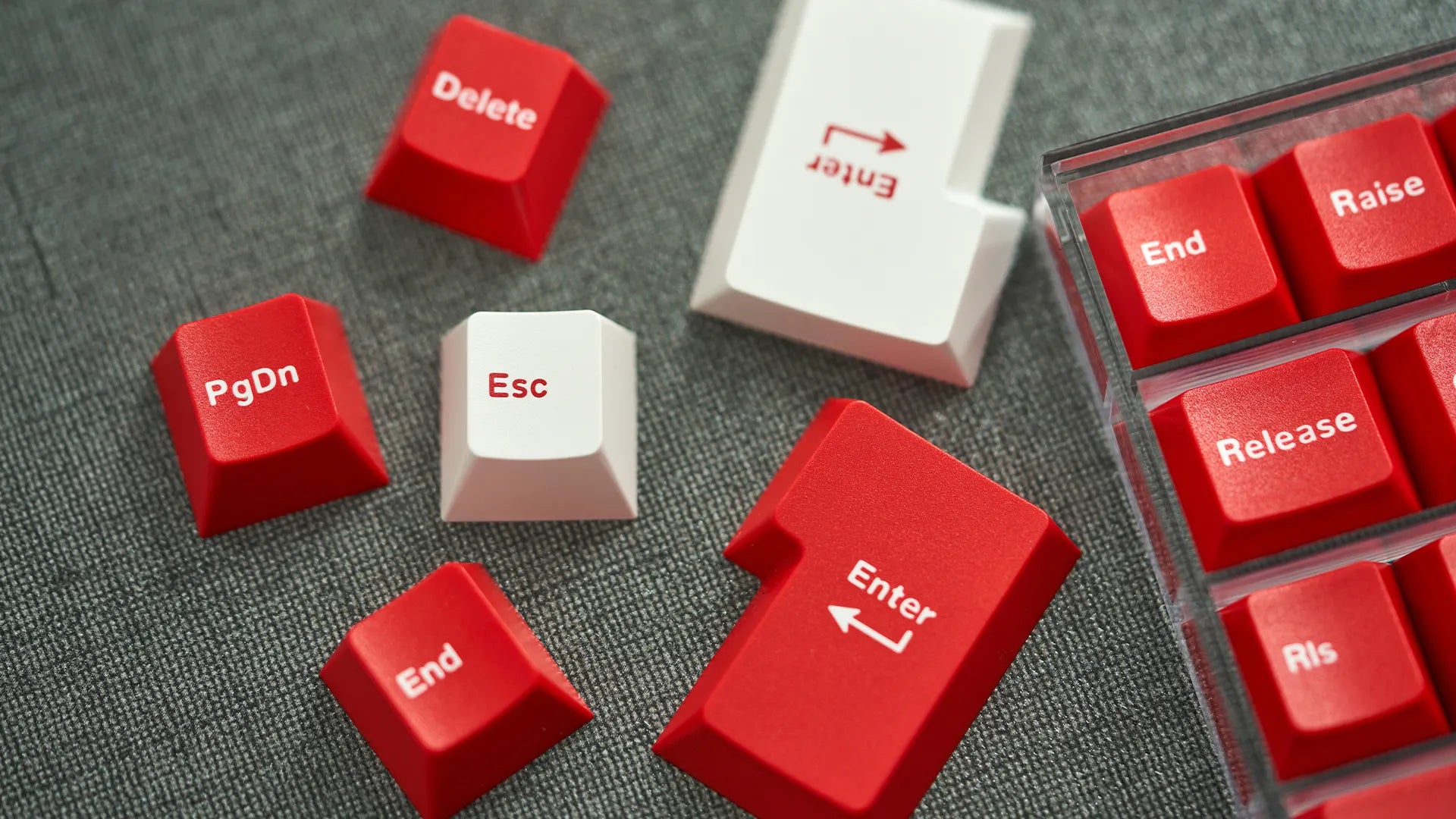 [Extra] WS Basic Red Keycaps