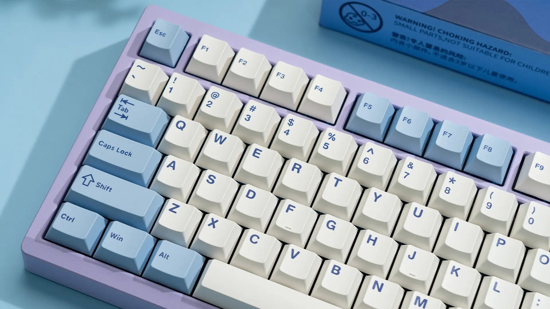 WS Blue Oasis Keycaps