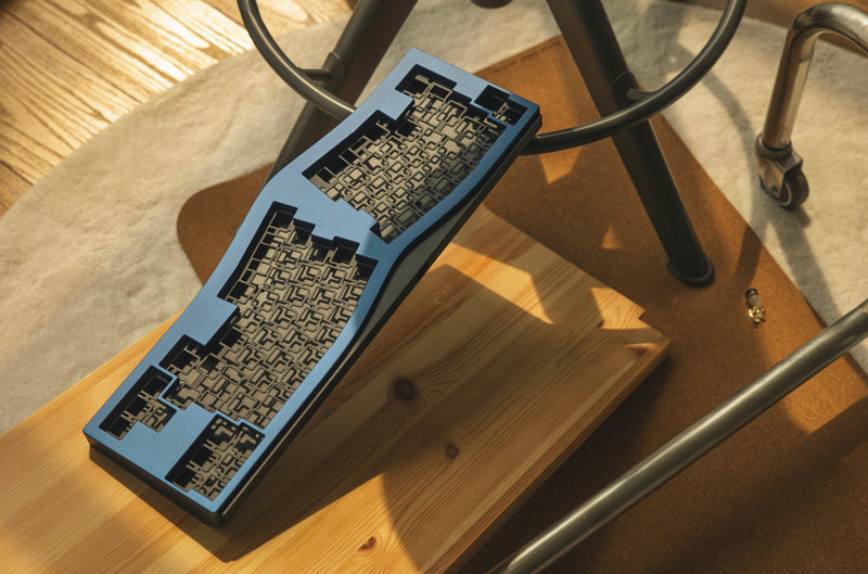 [Group Buy] Fox Lab Sand Glass Ergo 70% Keyboard Kit