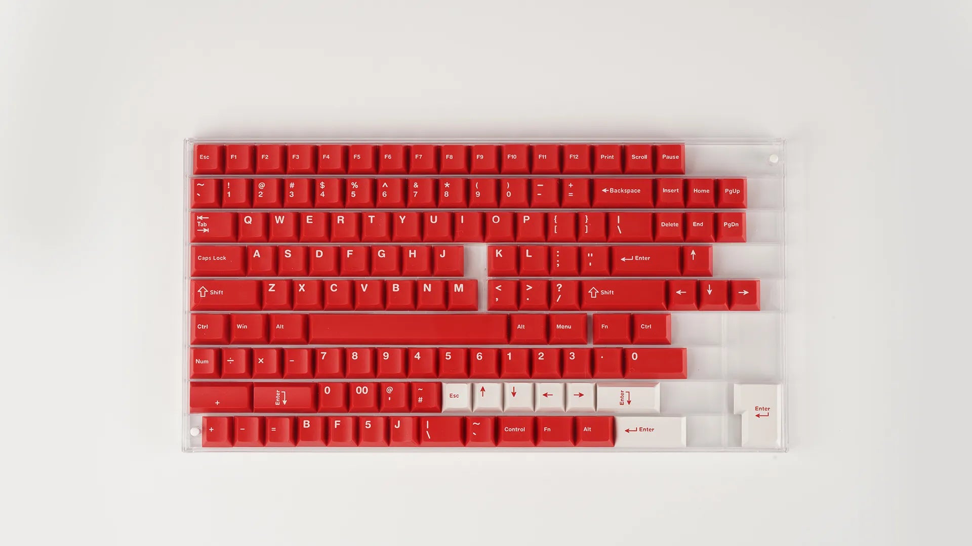 [Extra] WS Basic Red Keycaps