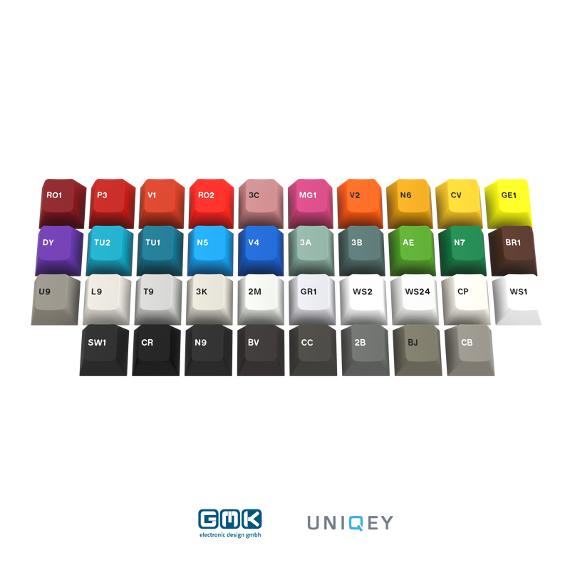 [Instock] GMK Color Samples