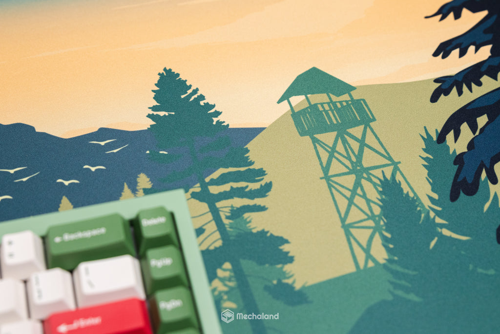 Mechaland Deskmat - Forest