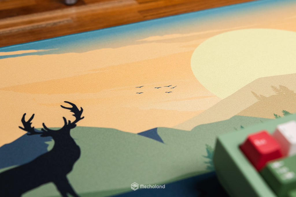 Mechaland Deskmat - Forest