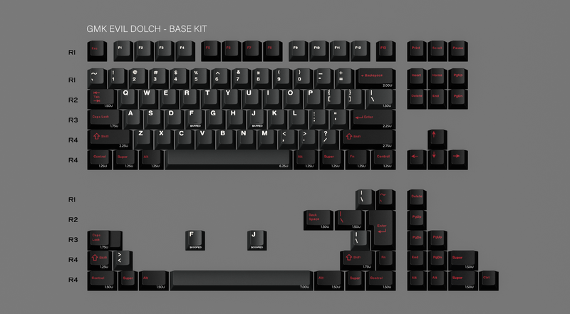 [Extra] GMK Evil Dolch The Split