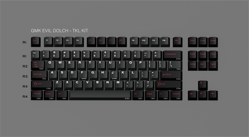 [Extra] GMK Evil Dolch The Split