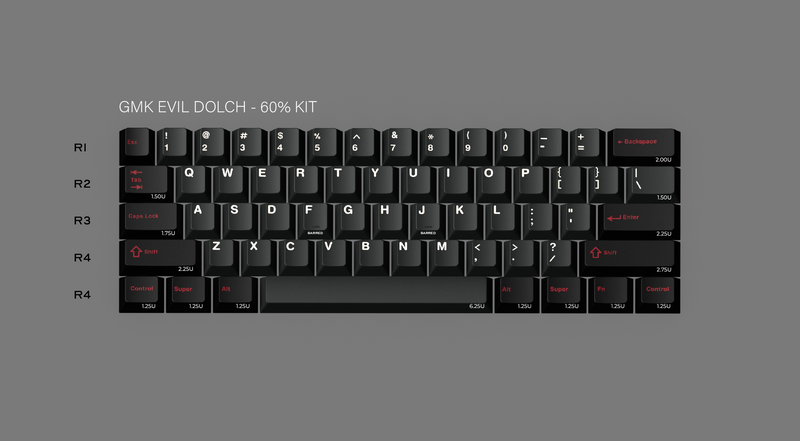 [Extra] GMK Evil Dolch The Split