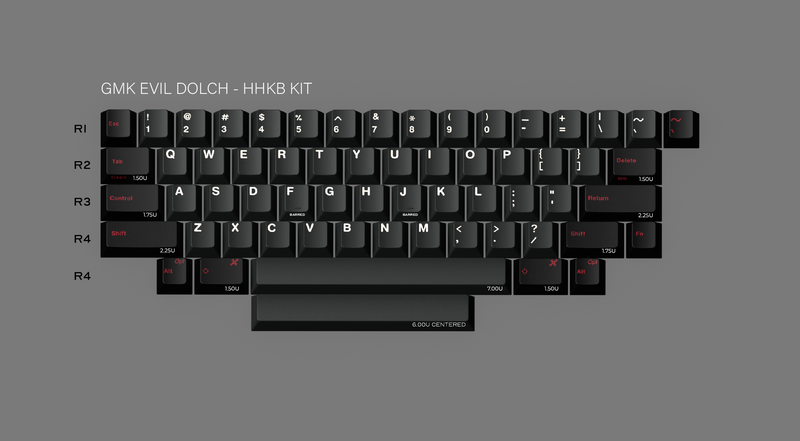 [Extra] GMK Evil Dolch The Split