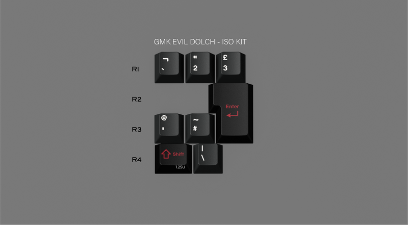 [Extra] GMK Evil Dolch The Split