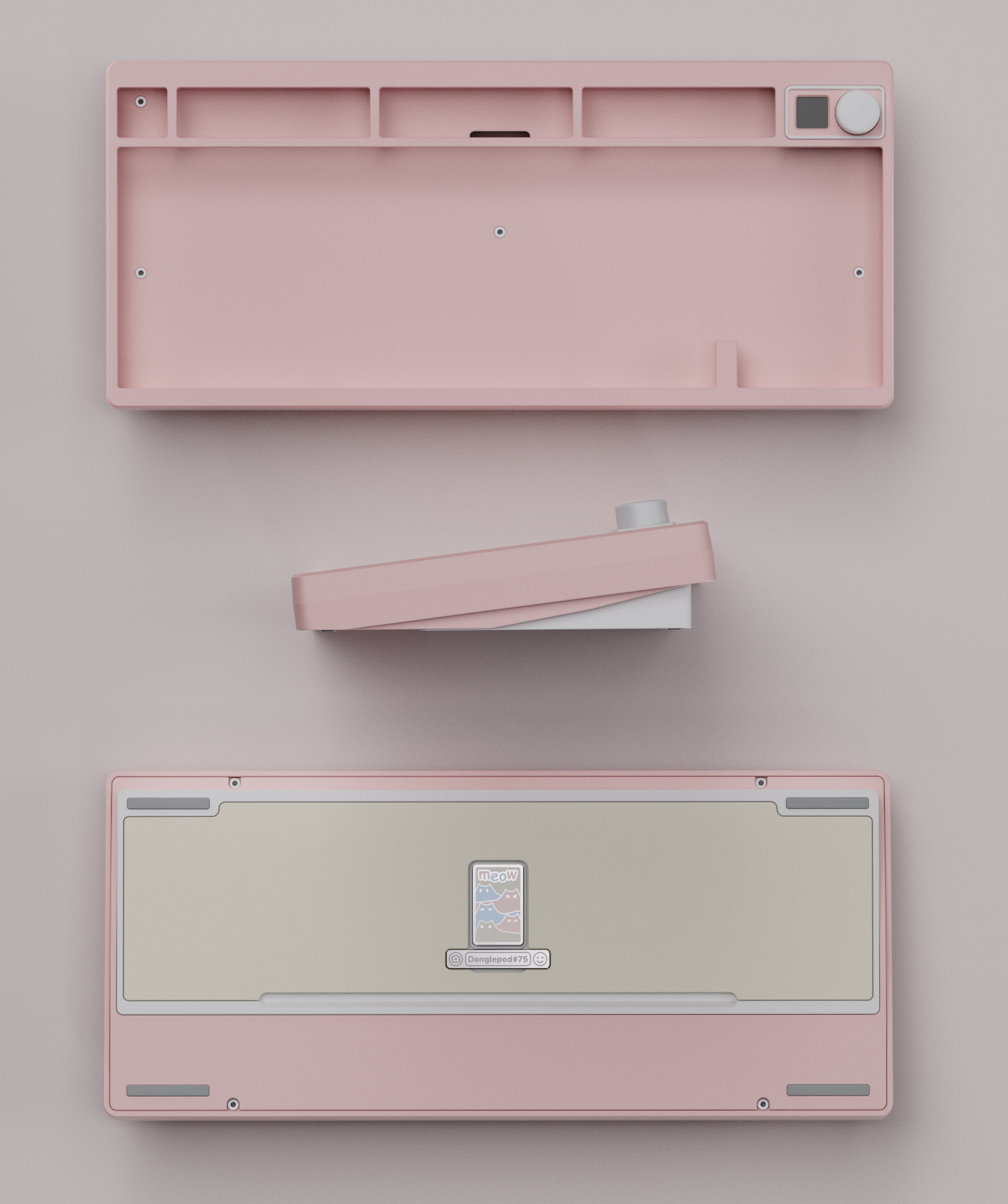 Meow - Electrophoresed Pink