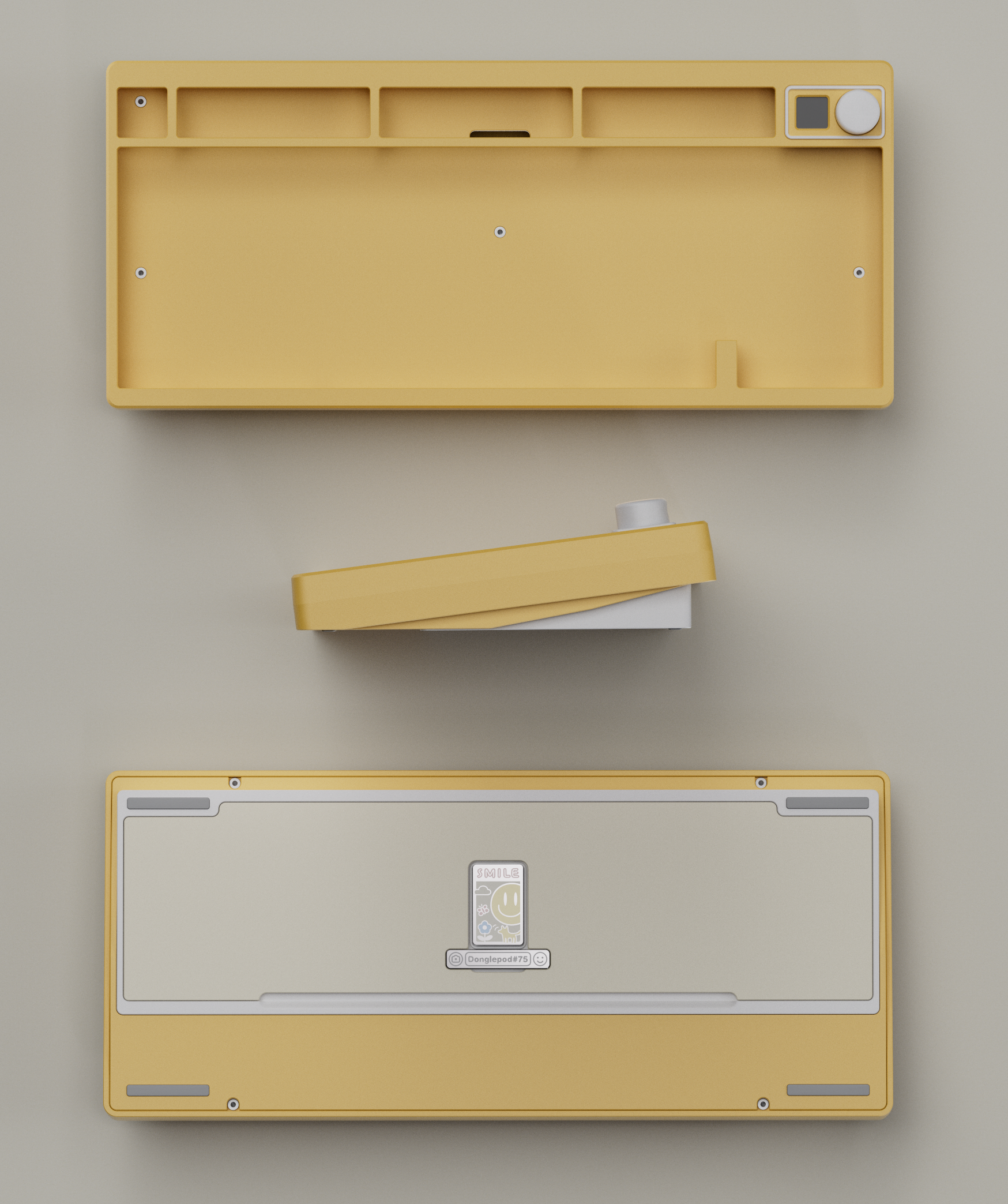 Smile - Electrophoresed Yellow