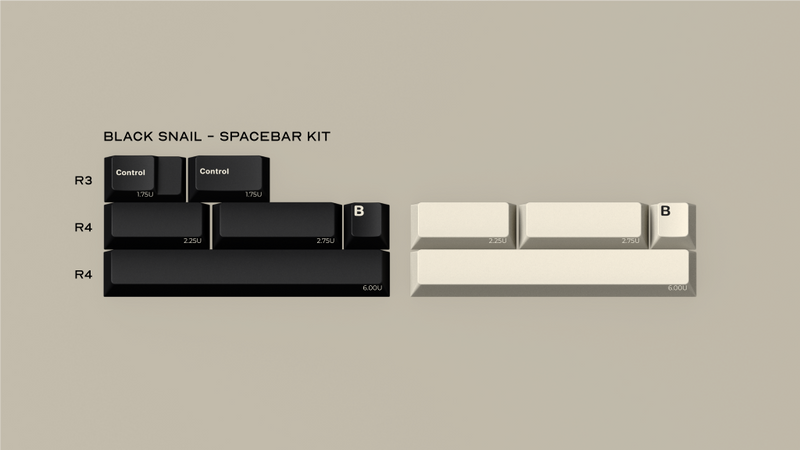 [Instock] GMK Black Snail