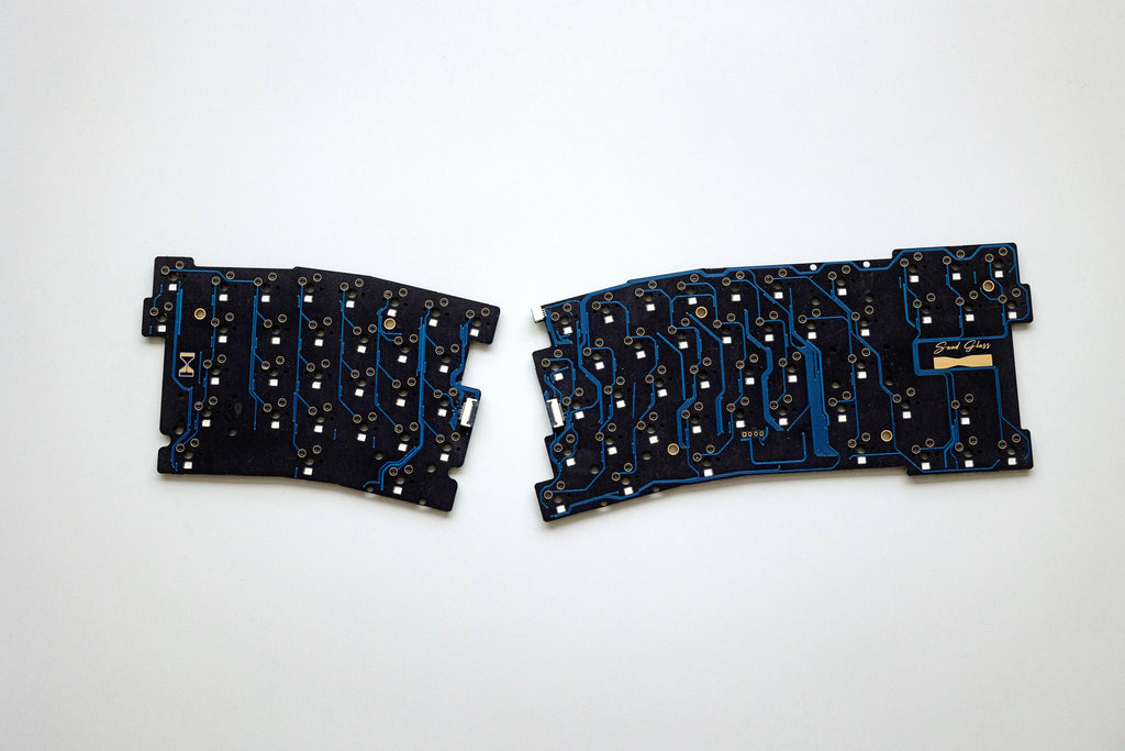 [Group Buy] Fox Lab Sand Glass Ergo 70% Keyboard Parts