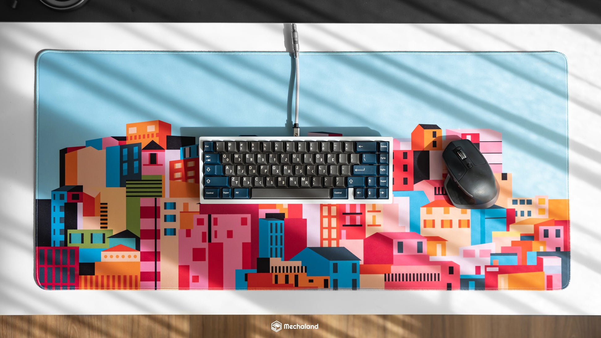 Mechaland Deskmat - City