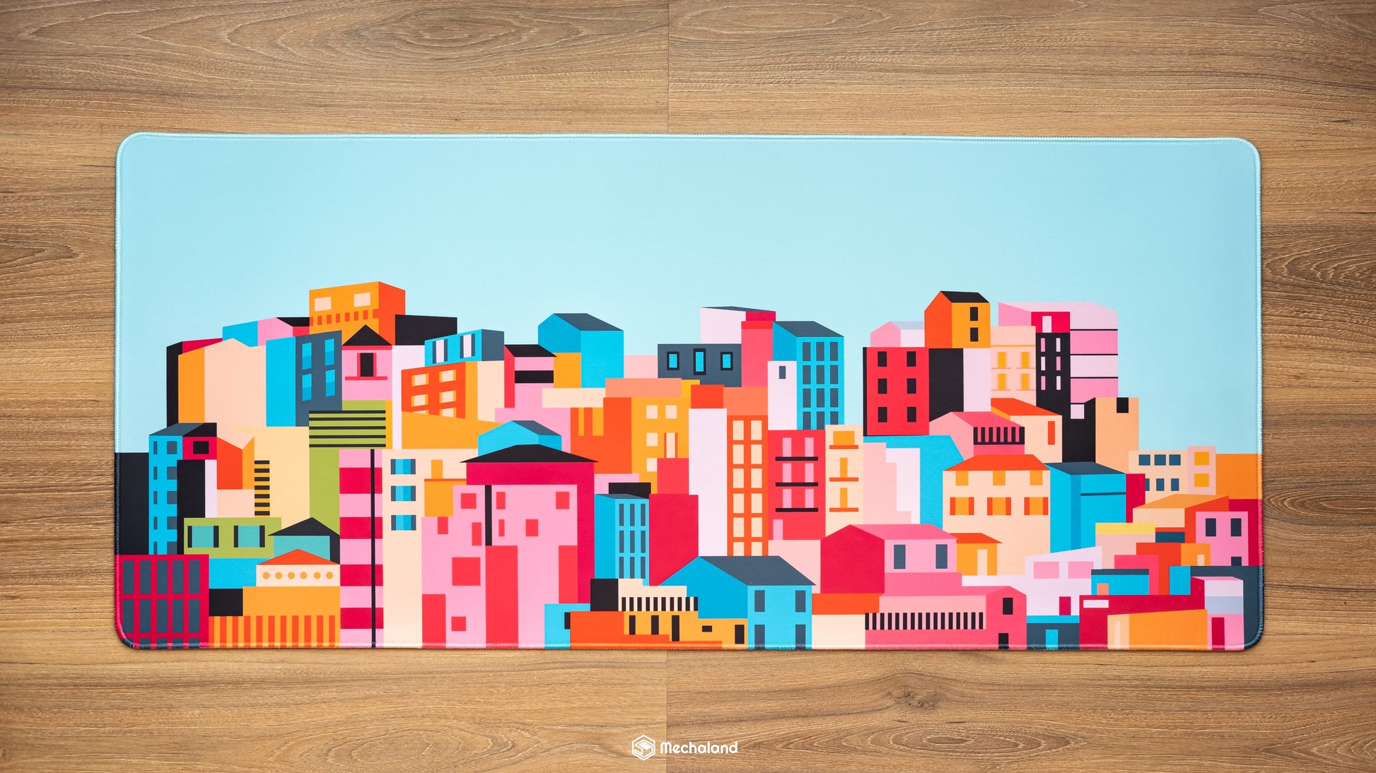 Mechaland Deskmat - City